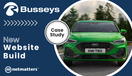 Busseys New Website Build and a Green Ford Car