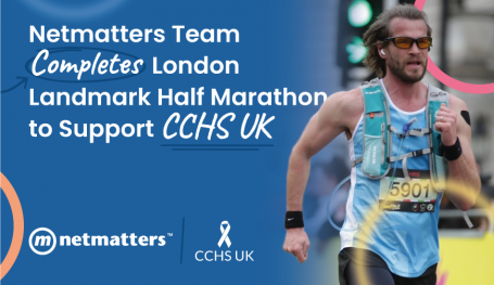 Netmatters Team Completes London Landmark Half Marathon to Support CCHS UK