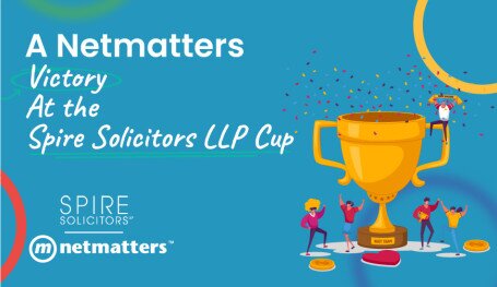 A Netmatters Victory at the Spire Solicitors LLP Cup and a trophy.