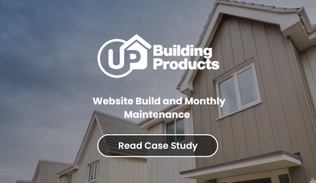 UP Building Products - Web Case Study