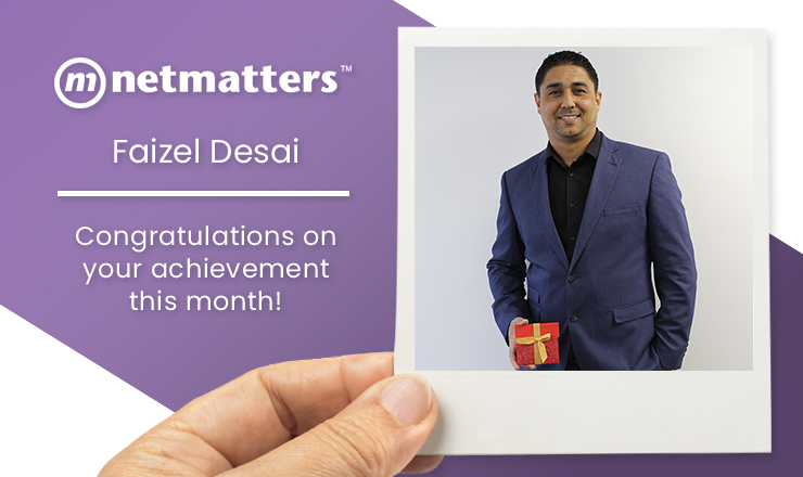 Faizel Desai April 2019 Notable Employee