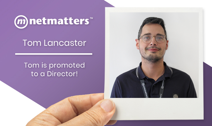 Tom becomes a Netmatters director Tom becomes a Netmatters director