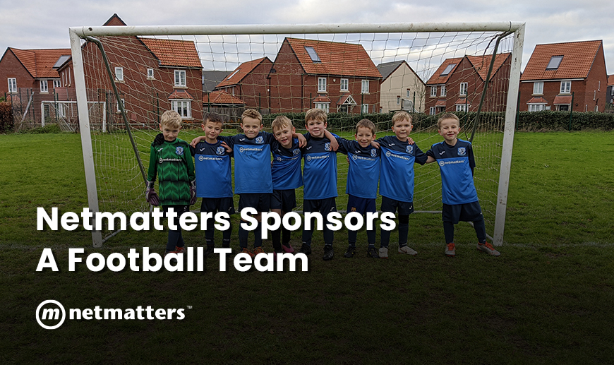 Netmatters Sponsors a football Team
