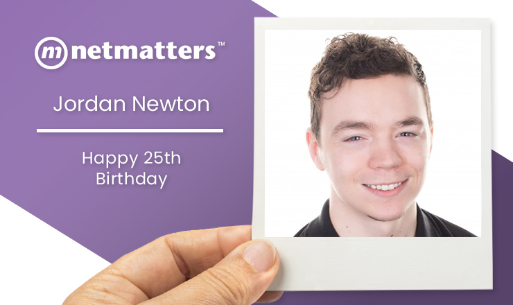 Happy 25th Birthday to Jordan Newton in the IT support team