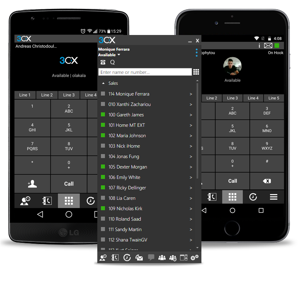 3CX for Web Meetings, Phone Calls and Live Chat