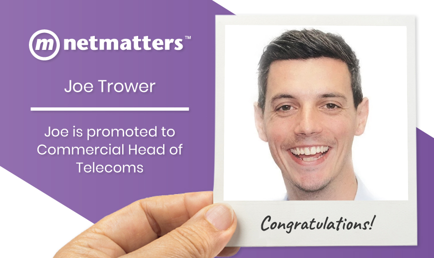 Joe Trower Promotion Netmatters