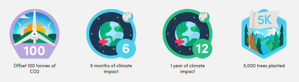 Netmatters Ecologi Badges