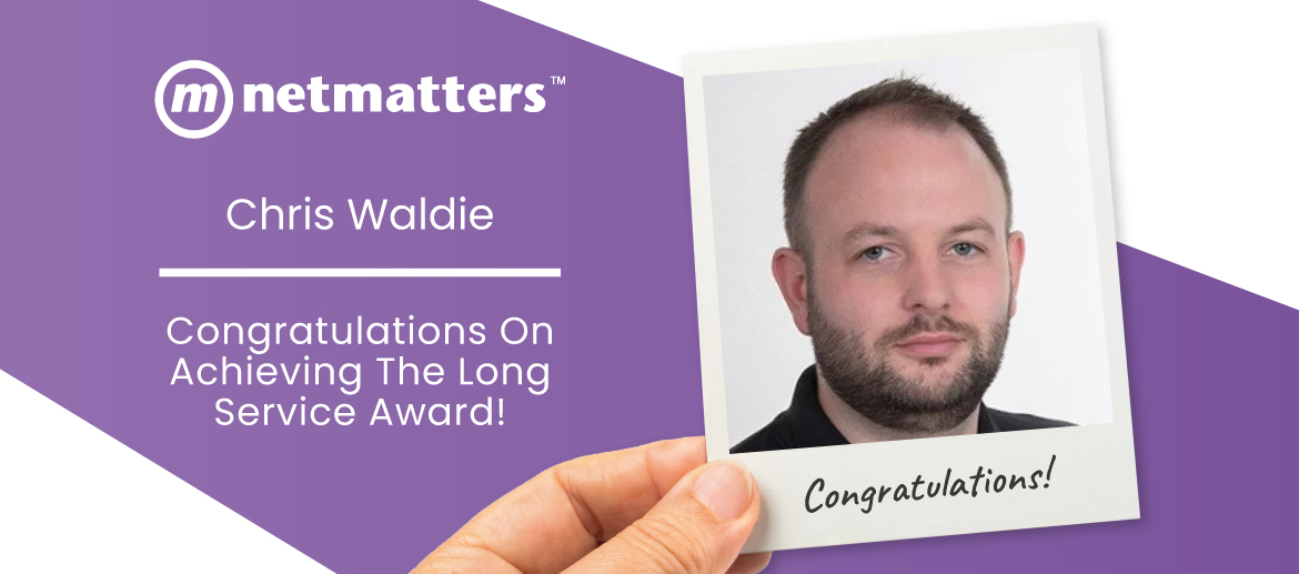 Chris Waldie Achieves Long Service Award