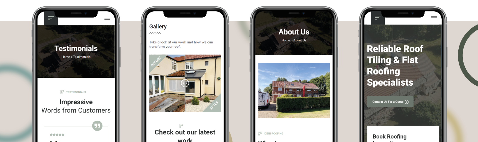 Iceni Roofing - Web Case Study