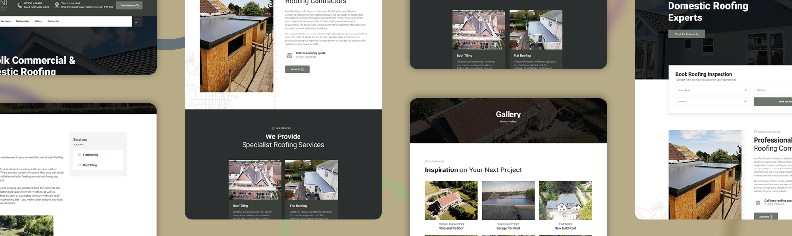 Iceni Roofing - Web Case Study